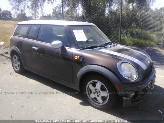 WMWML33578TN66861 - 2008 MINI COOPER CLUBMAN BROWN photo 1