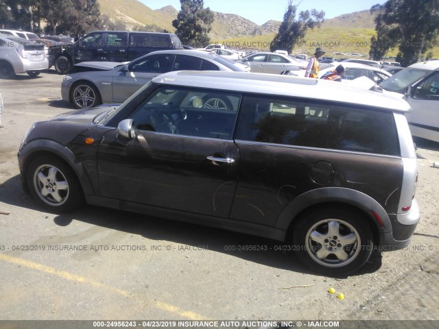 WMWML33578TN66861 - 2008 MINI COOPER CLUBMAN BROWN photo 3