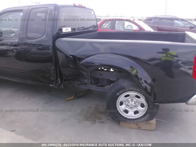 1N6BD0CT6FN755326 - 2015 NISSAN FRONTIER S/SV BLACK photo 6