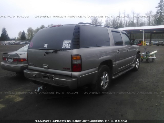 1GKFK66U33J126079 - 2003 GMC YUKON XL DENALI TAN photo 4