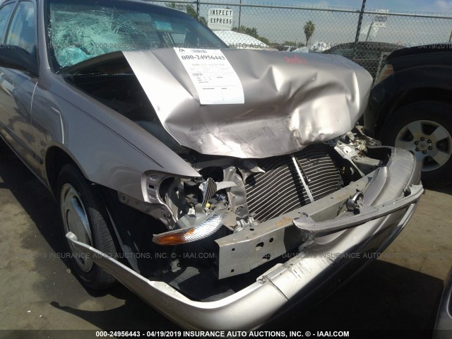 1NXBR12E9YZ404461 - 2000 TOYOTA COROLLA VE/CE/LE TAN photo 6