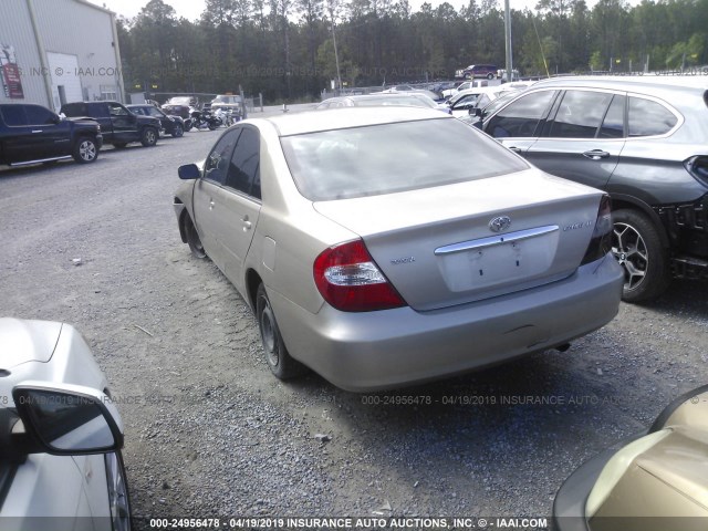 4T1BE32K34U794125 - 2004 TOYOTA CAMRY LE/XLE/SE BROWN photo 3