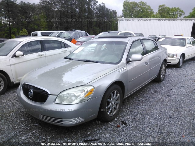 1G4HD57276U180280 - 2006 BUICK LUCERNE CXL SILVER photo 2