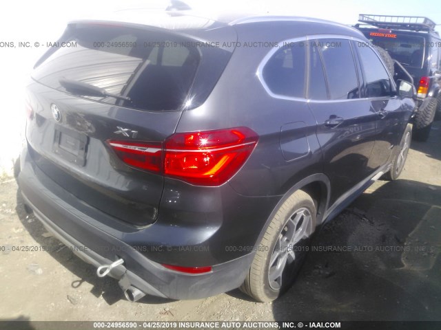 WBXHT3Z34G4A49090 - 2016 BMW X1 XDRIVE28I GRAY photo 4