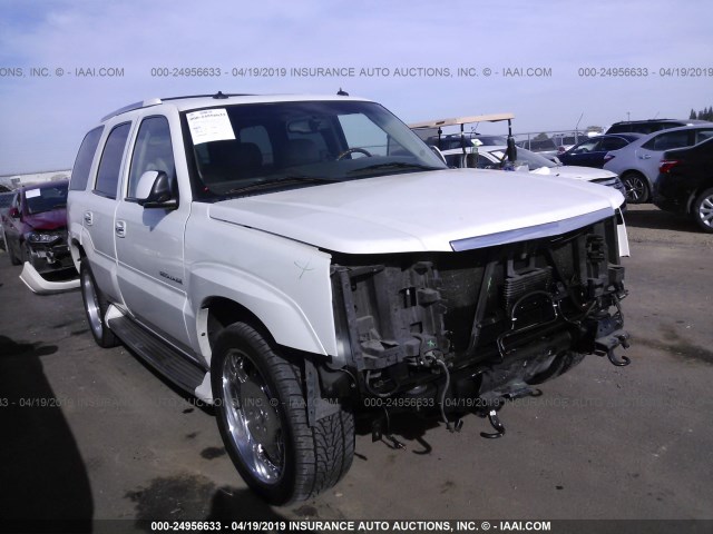 1GYEK63N13R135721 - 2003 CADILLAC ESCALADE LUXURY WHITE photo 1