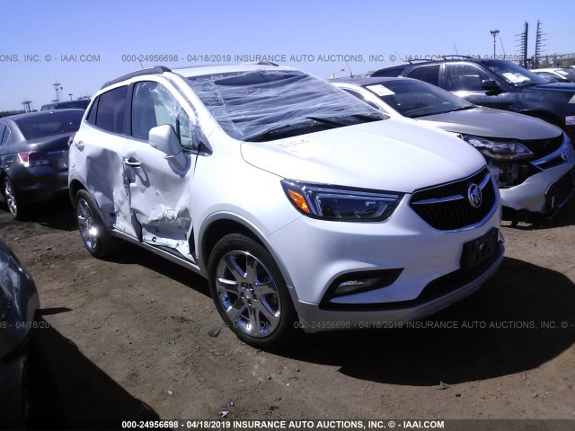 KL4CJCSMXHB046442 - 2017 BUICK ENCORE ESSENCE WHITE photo 1