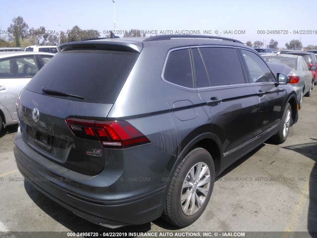 3VV2B7AX4JM185080 - 2018 VOLKSWAGEN TIGUAN SE/SEL GRAY photo 4