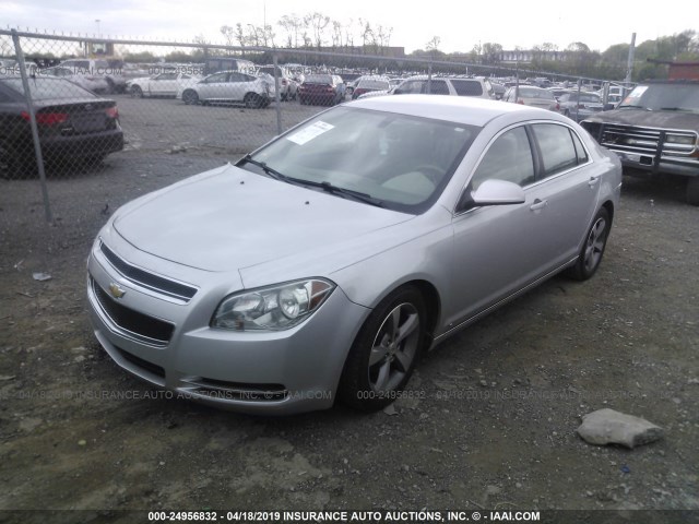 1G1ZJ57B69F175557 - 2009 CHEVROLET MALIBU 2LT SILVER photo 2