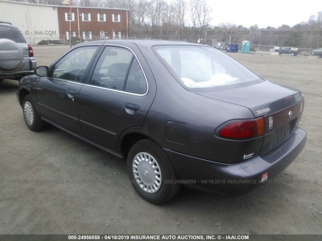 1N4AB41D1VC738909 - 1997 NISSAN SENTRA XE/GXE/GLE/BASE GRAY photo 3