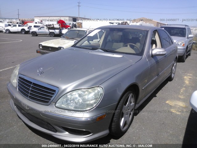 WDBNG70J74A416211 - 2004 MERCEDES-BENZ S 430 SILVER photo 2