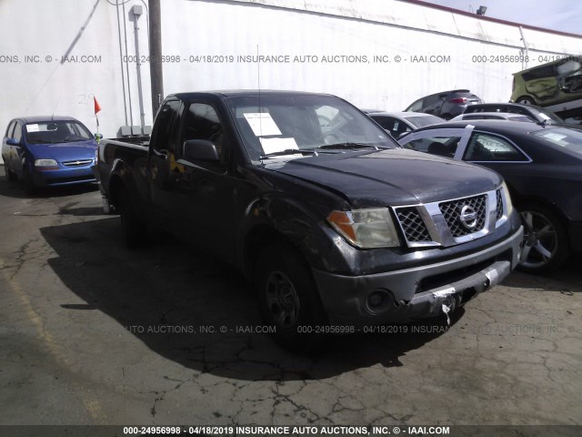 1N6BD06T37C401904 - 2007 NISSAN FRONTIER KING CAB XE BLACK photo 1