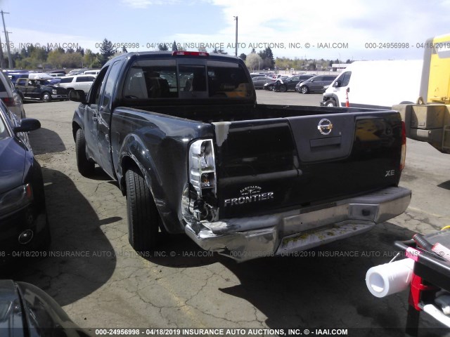 1N6BD06T37C401904 - 2007 NISSAN FRONTIER KING CAB XE BLACK photo 3