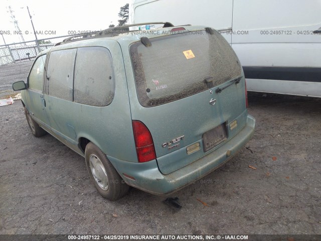 4N2DN11W4RD823903 - 1994 NISSAN QUEST XE/GXE GREEN photo 3