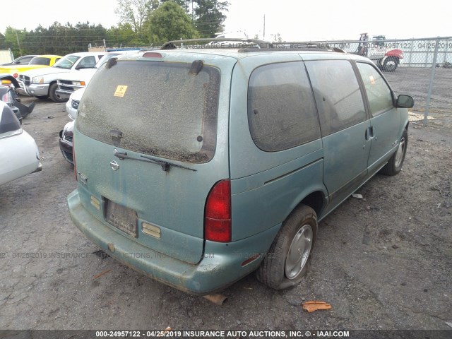 4N2DN11W4RD823903 - 1994 NISSAN QUEST XE/GXE GREEN photo 4