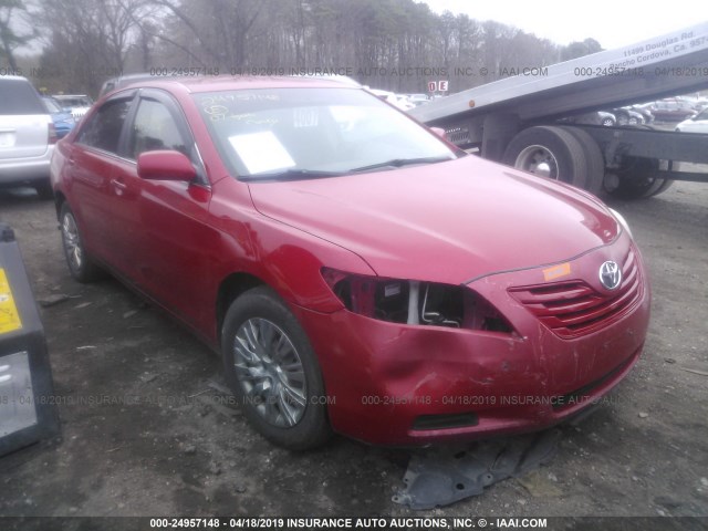 4T1BE46K79U293150 - 2009 TOYOTA CAMRY SE/LE/XLE RED photo 1