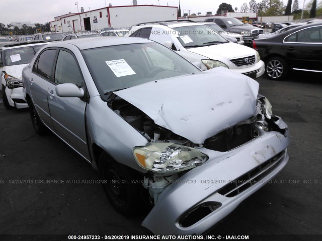 1NXBR30E46Z660535 - 2006 TOYOTA COROLLA CE/LE/S SILVER photo 1