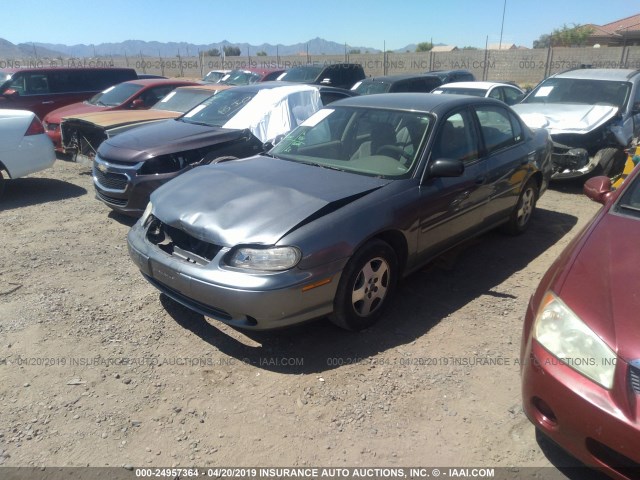 1G1ND52F95M147788 - 2005 CHEVROLET CLASSIC GRAY photo 2