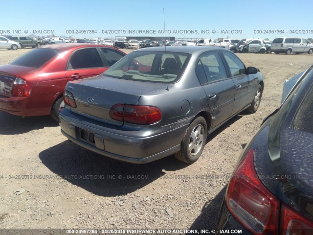 1G1ND52F95M147788 - 2005 CHEVROLET CLASSIC GRAY photo 4