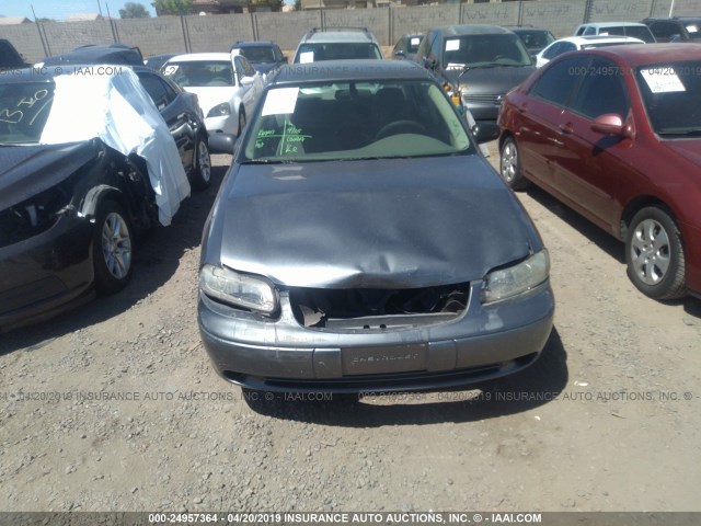 1G1ND52F95M147788 - 2005 CHEVROLET CLASSIC GRAY photo 6