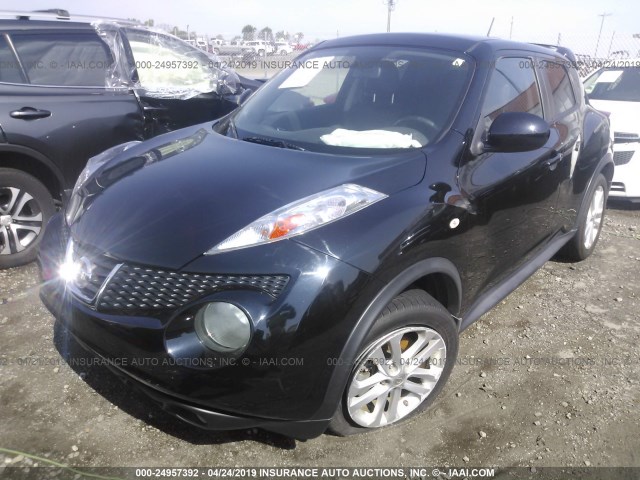 JN8AF5MR9BT019824 - 2011 NISSAN JUKE S/SV/SL BLACK photo 2