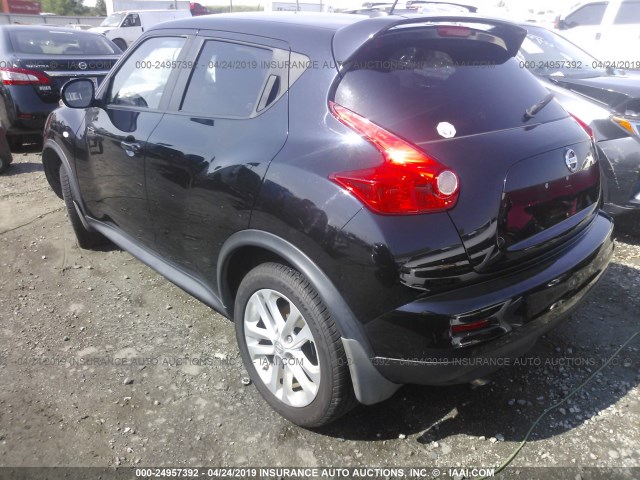 JN8AF5MR9BT019824 - 2011 NISSAN JUKE S/SV/SL BLACK photo 3