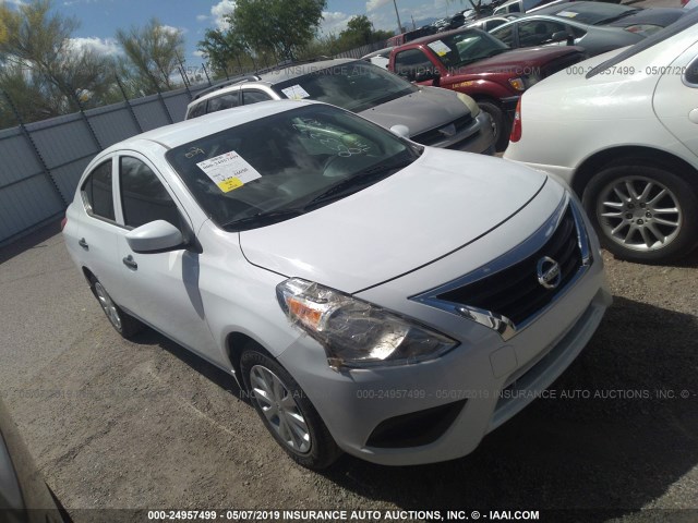 3N1CN7AP0HL853373 - 2017 NISSAN VERSA S/S PLUS/SV/SL WHITE photo 1