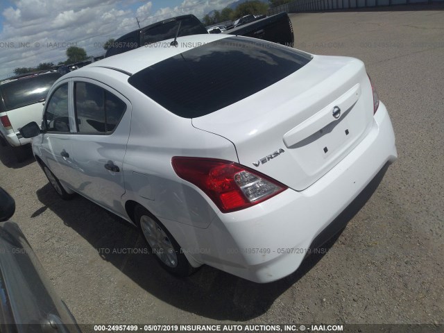 3N1CN7AP0HL853373 - 2017 NISSAN VERSA S/S PLUS/SV/SL WHITE photo 3