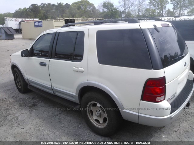 1FMZU65W42ZB23533 - 2002 FORD EXPLORER LIMITED WHITE photo 3