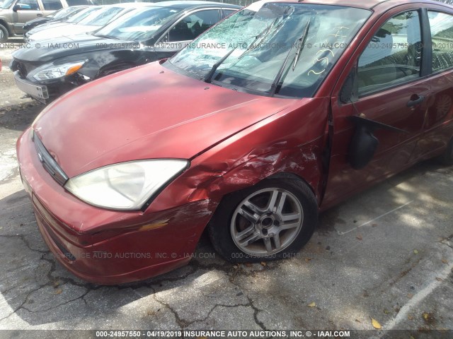 1FAFP34P9YW233677 - 2000 FORD FOCUS SE/SE COMFORT RED photo 6