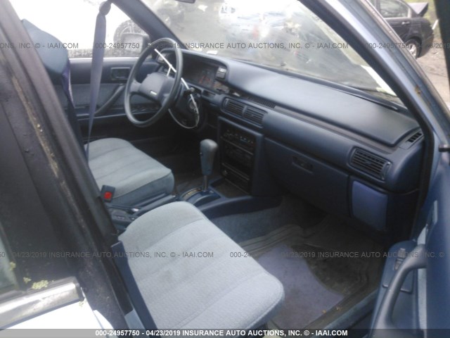 4T1SV21E4LU186456 - 1990 TOYOTA CAMRY DLX ღია ლურჯი ფოტო 5