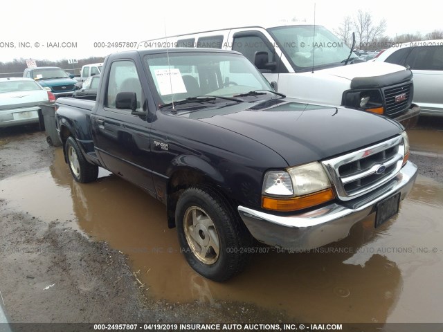 1FTYR10CXXPB59974 - 1999 FORD RANGER BLUE photo 1