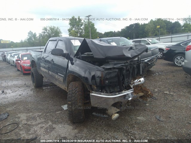 3GTP2VE30BG358562 - 2011 GMC SIERRA K1500 SLE BLACK photo 1