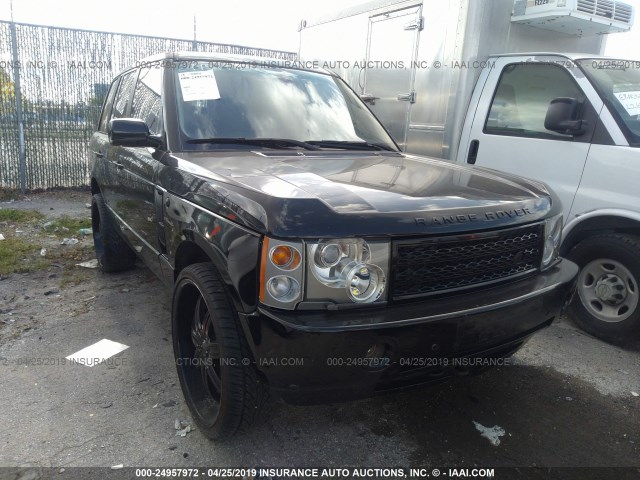 SALME114X4A159854 - 2004 LAND ROVER RANGE ROVER HSE BLACK photo 6