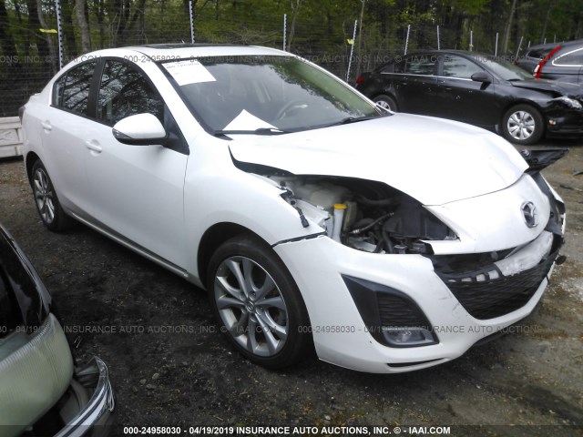 JM1BL1S52A1191950 - 2010 MAZDA 3 S WHITE photo 1