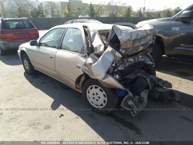 JT2BG22K3X0352068 - 1999 TOYOTA CAMRY LE/XLE Qızıl foto 3