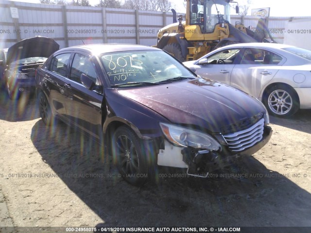 1C3CCBBB5DN669005 - 2013 CHRYSLER 200 TOURING BROWN photo 1