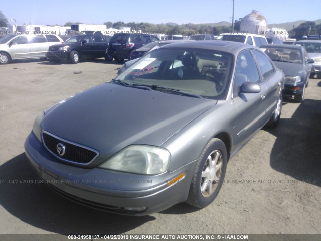 1MEFM55S53G618592 - 2003 MERCURY SABLE LS PREMIUM GRAY photo 2