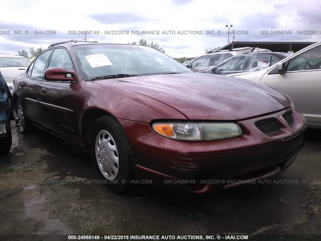 1G2WK52J72F102374 - 2002 PONTIAC GRAND PRIX SE BURGUNDY photo 1