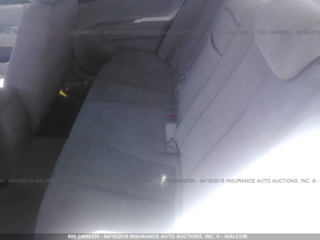 5NPET46C26H069189 - 2006 HYUNDAI SONATA GL SILVER photo 8