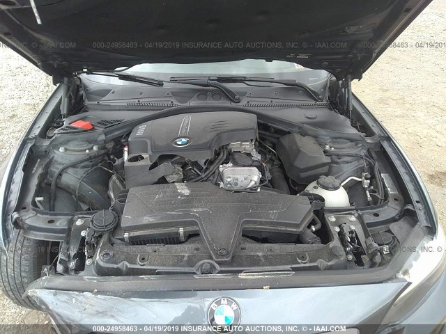 WBA1F5C5XEVV99231 - 2014 BMW 228 I GRAY photo 10