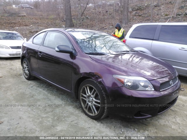 JTKDE177760138244 - 2006 TOYOTA SCION TC ბურგუნდია ფოტო 1