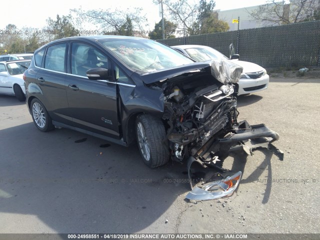 1FADP5CU6GL103141 - 2016 FORD C-MAX PREMIUM SEL GRAY photo 1