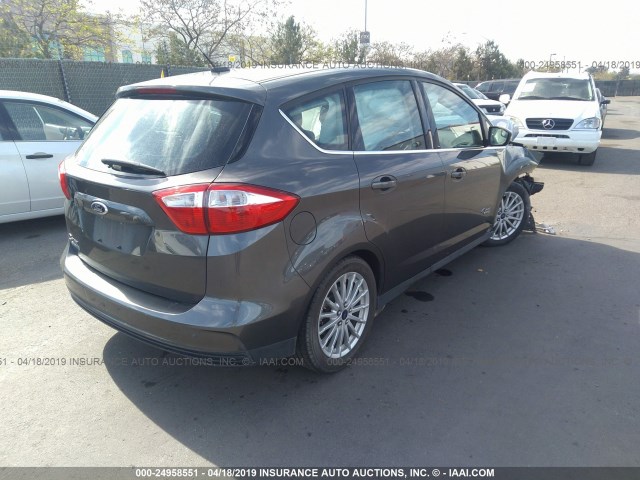 1FADP5CU6GL103141 - 2016 FORD C-MAX PREMIUM SEL GRAY photo 4