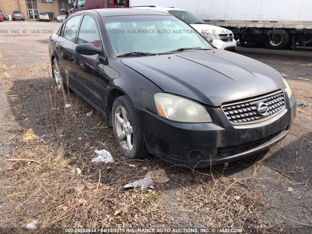 1N4BL11D75N495028 - 2005 NISSAN ALTIMA SE/SL/SE-R BLACK photo 1