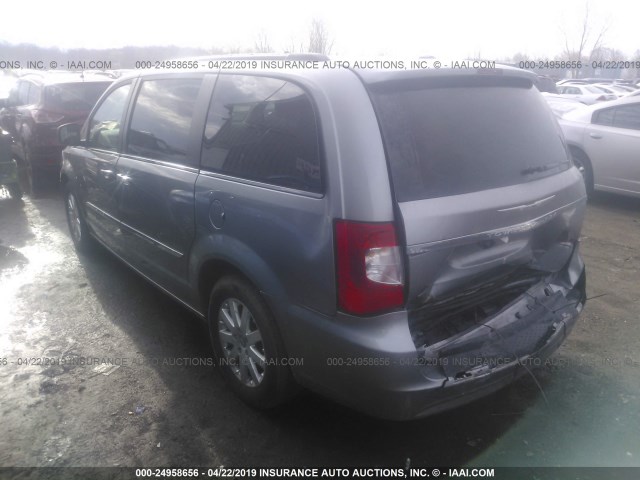 2C4RC1BG4ER164542 - 2014 CHRYSLER TOWN & COUNTRY TOURING GRAY photo 3