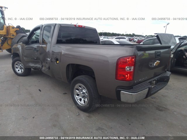 1GCRCREA3DZ160704 - 2013 CHEVROLET SILVERADO C1500  LS GRAY photo 3