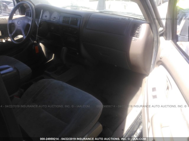 5TEGN92NX2Z887381 - 2002 TOYOTA TACOMA DOUBLE CAB PRERUNNER BLACK photo 5