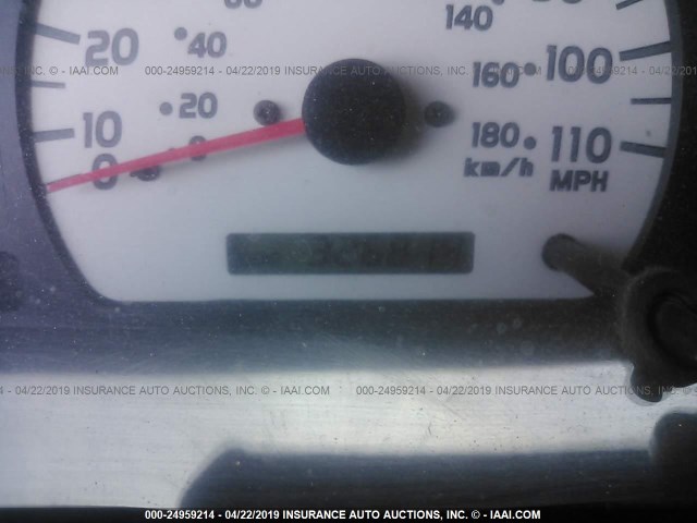 5TEGN92NX2Z887381 - 2002 TOYOTA TACOMA DOUBLE CAB PRERUNNER BLACK photo 7