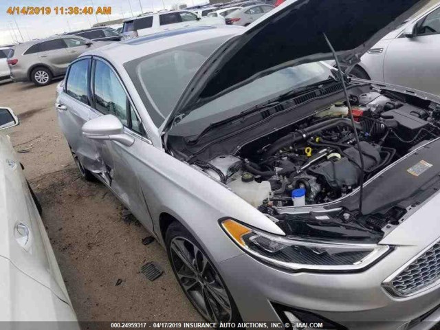 3FA6P0D90KR153226 - 2019 FORD FUSION TITANIUM SILVER photo 15