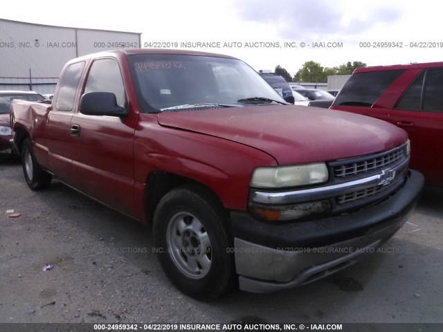 2GCEC19V6X1221165 - 1999 CHEVROLET SILVERADO C1500 RED photo 1